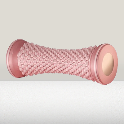 Rouleau massage - FootMassageRoller™ - Rose