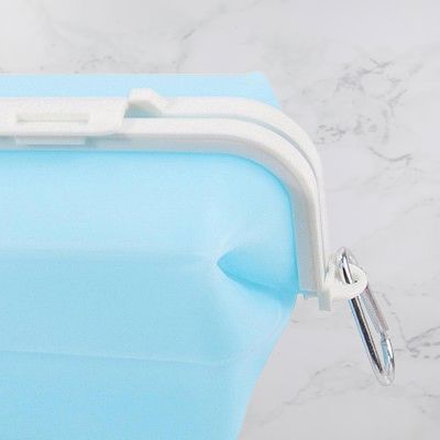 Boite conservation alimentaire - NewSiliconeLunchBox™ - Bleu