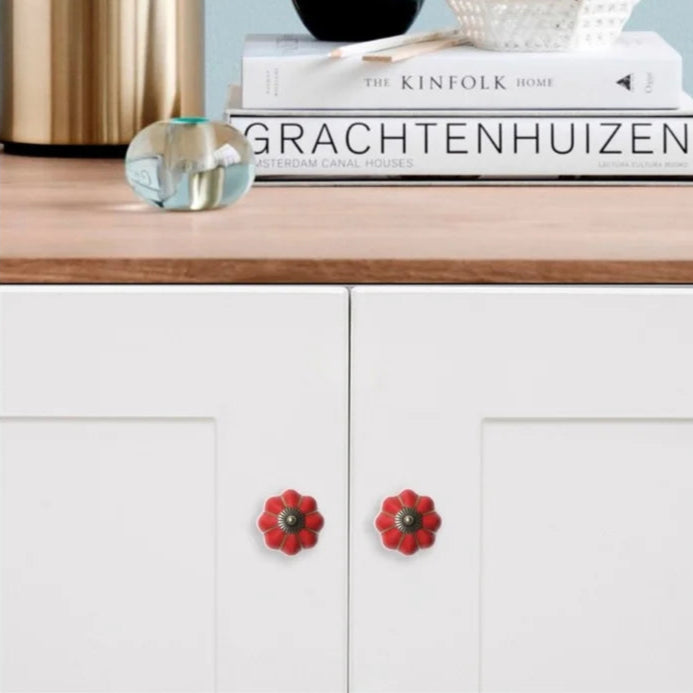 Poignée pour Placard - CeramicHandle™ - Rouge