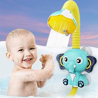Jouet de bain bébé - CuteBabyBathToys™ - Elephant vert