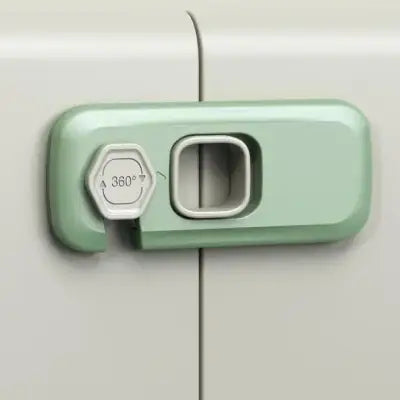 Bloque porte bebe - ChildSafetyLock™ - Vert