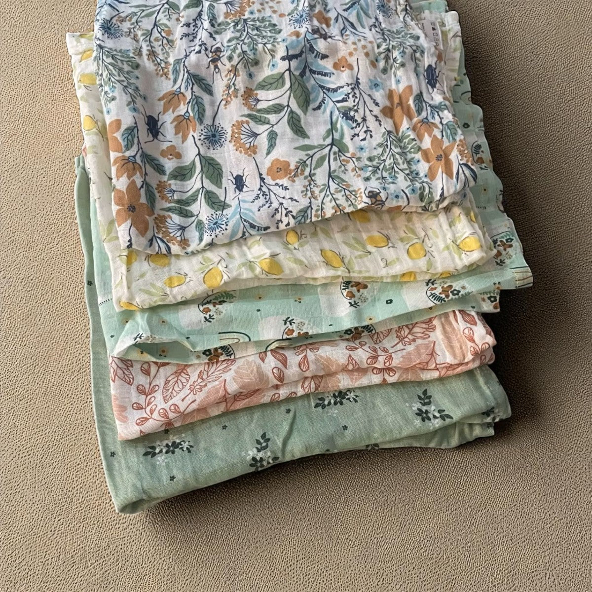 Bavoir Bébé - BambooSnugSet™ - Fleurs