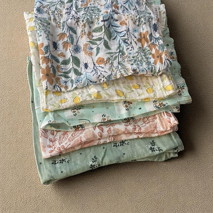 Bavoir Bébé - BambooSnugSet™ - Fleurs