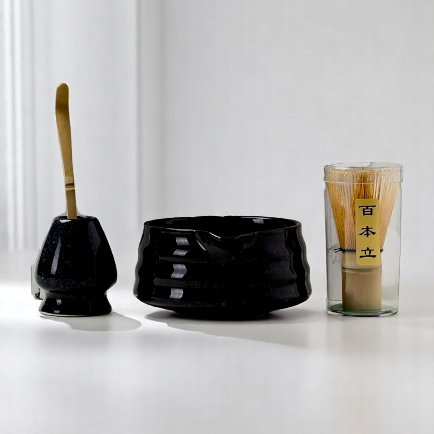 Service à Thé Japonais - ZenMatchaTeaSet™ - Noir