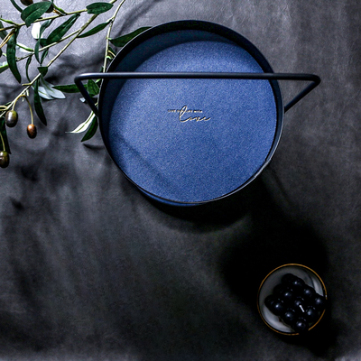 Présentoir à Bijoux - NordicJewelryStand™ - Rond Bleu