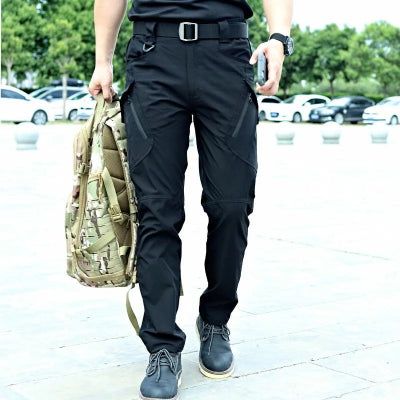 Pantalon de moto - CargoShield™ - Noir