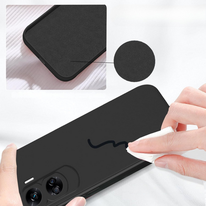 Coque Honor 90 Lite - FlexiSilic™ - Noir Intense