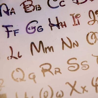 Pochoir - DIYStencils™ - Alphabet Mixte