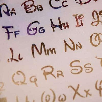 Pochoir - DIYStencils™ - Alphabet Mixte