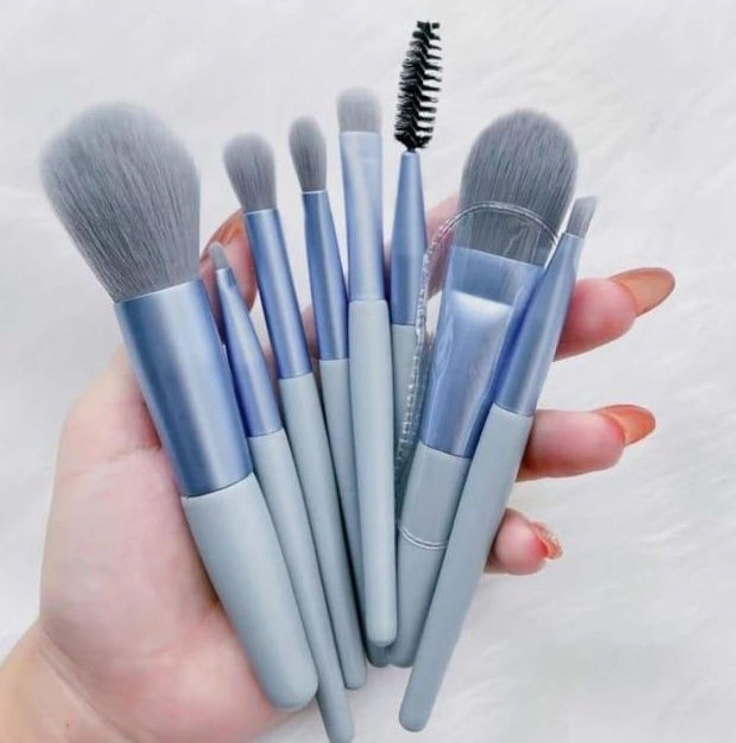 Pinceaux Maquillage - SoftBlendBrush8™ - Bleu