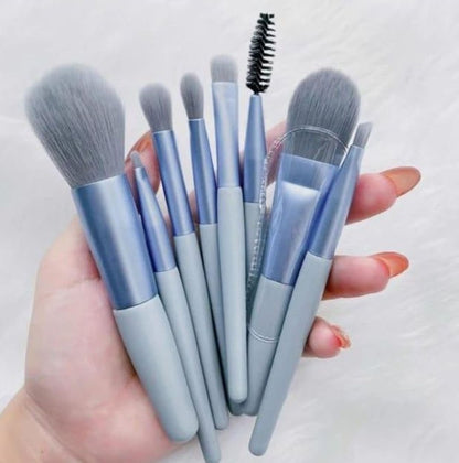 Pinceaux Maquillage - SoftBlendBrush8™ - Bleu
