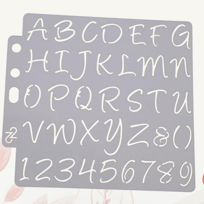 Pochoir - DIYStencils™ - Alphabet Majuscule