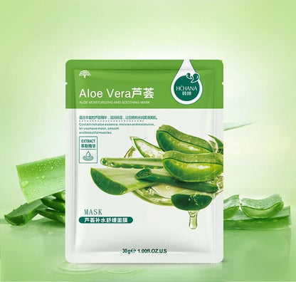 Masque Facial - GlowSkinSheet™ - Aloe Vera