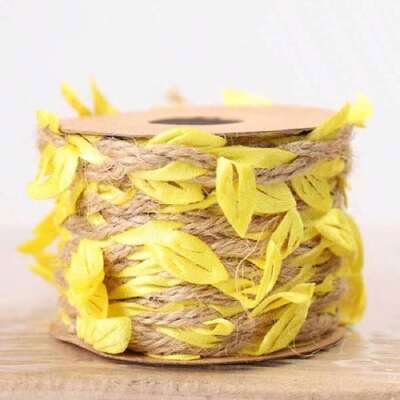 Corde de Jute - LeafCord™ - Jaune