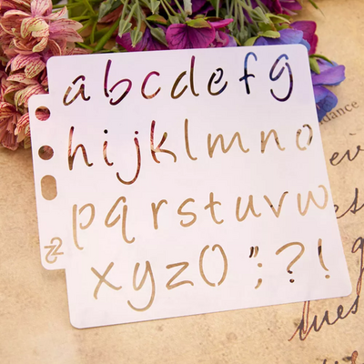 Pochoir - DIYStencils™ - Alphabet Minuscule