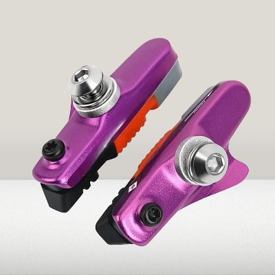 Patin de Frein pour Vélo - BikeBrakeShoes™ - Mauve