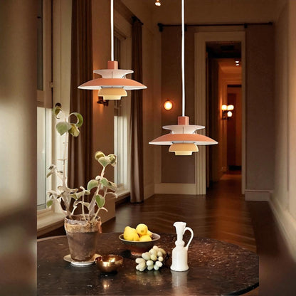 Lustre Plafond - UmbrellaLED™ - Orange