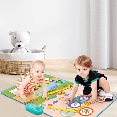 Tapis d'éveil bébé - MusicPlayMat™ - Savane