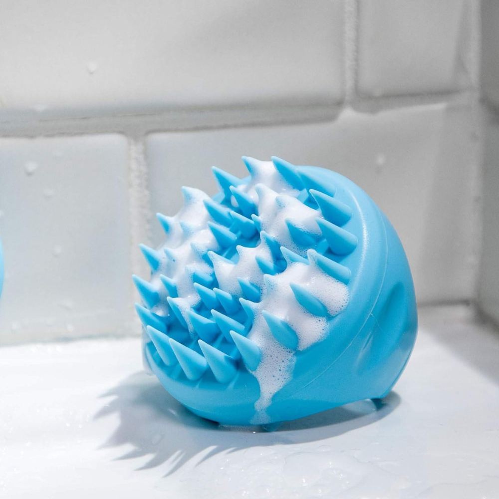 Massage Cuir Chevelu - ScalpEase™ - Bleu