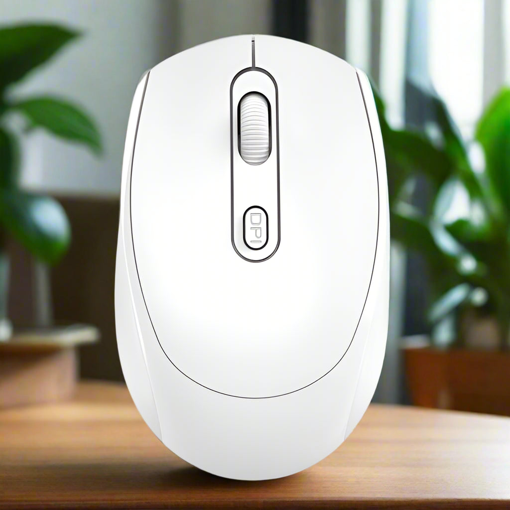 Souris Ergonomique Sans Fil - ErgoSilent™ - Blanc