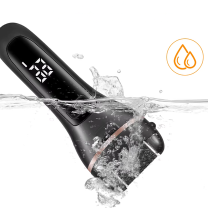 Râpe pour Pieds Électrique - PediPro™ - Noir Élégant