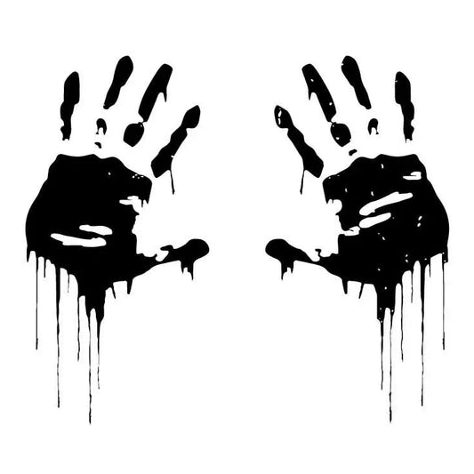 AUTOCOLLANT VOITURE - GhostSticker™ - Noir