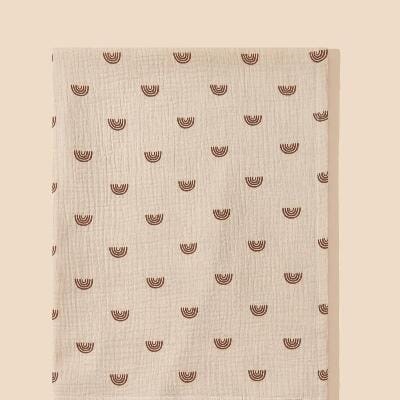 SERVIETTE POUR BEBE - CottonBabyTowel™ - Petit Arc en ciel