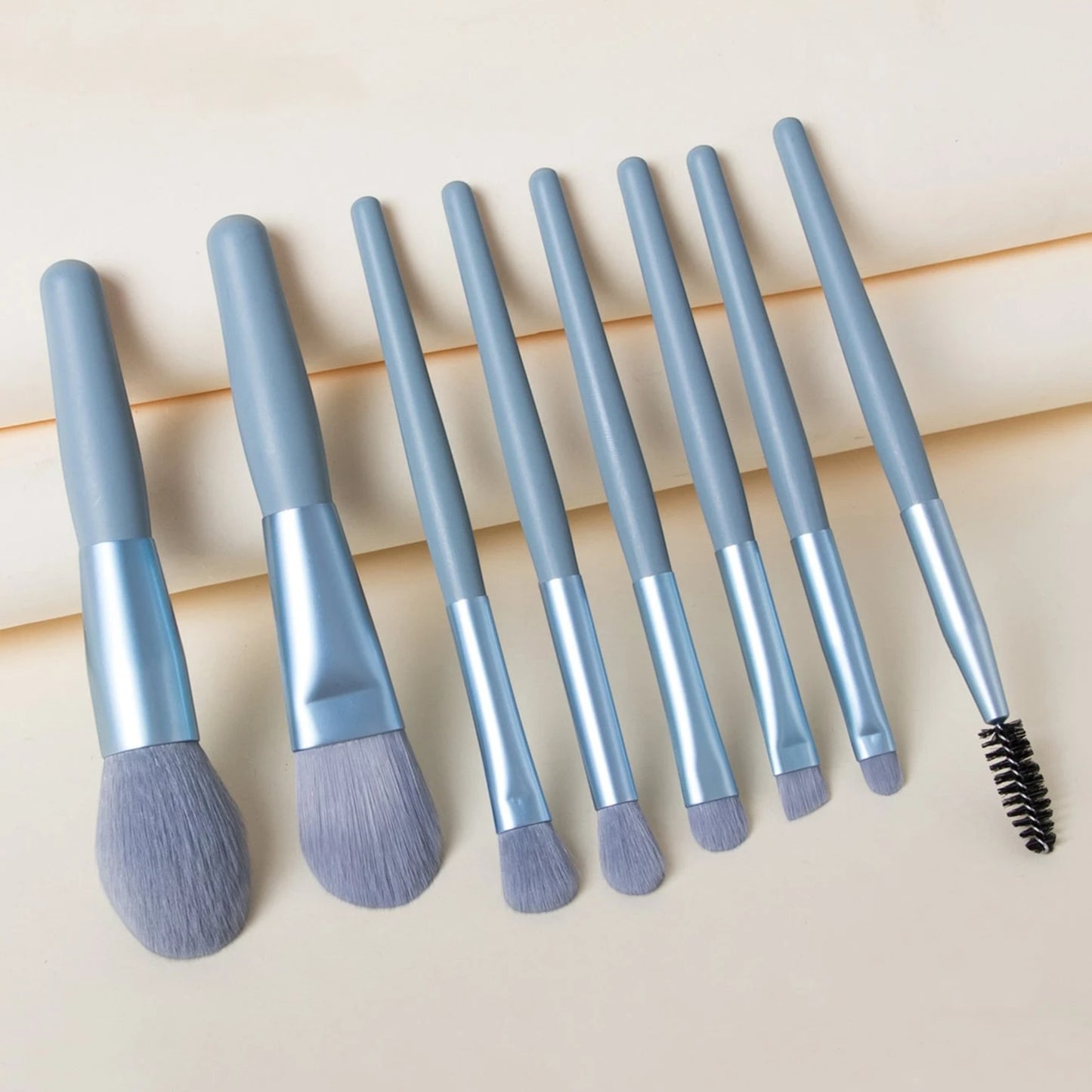 Pinceaux Maquillage - SoftBlendBrush8™ - Bleu