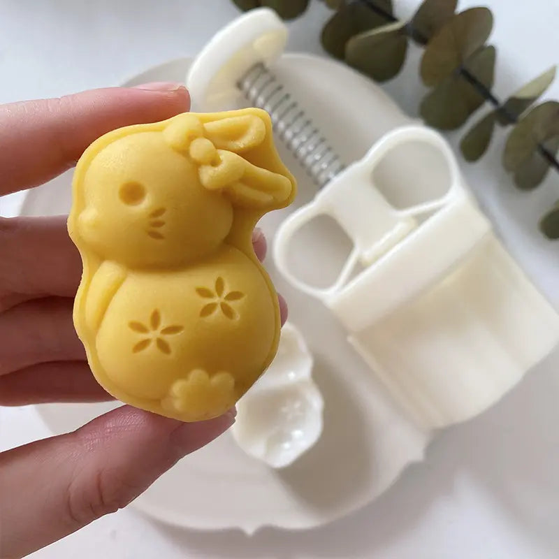Moule à Gâteau - SakuMold™ - Lapin Curieux