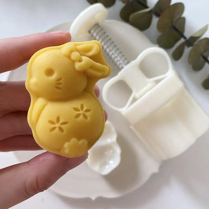 Moule à Gâteau - SakuMold™ - Lapin Curieux
