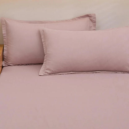 Drap Housse - LinoSoftSheet™ - Rose clair