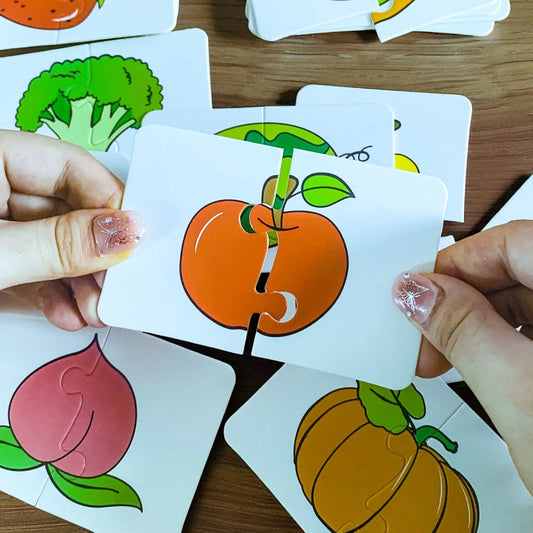Puzzle Enfant - LightUpCards™ - Fruits & Légumes