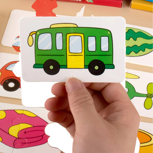 Puzzle Enfant - LightUpCards™ - Transport