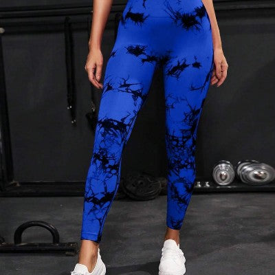 Legging de sport - FlexFitLeggings™ - Bleu Saphir