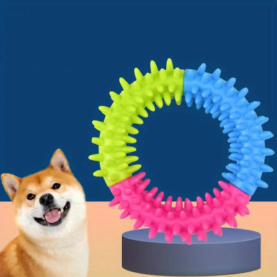 FRISBEE CHIEN - FetchBite™ - Vert Bleu Rose