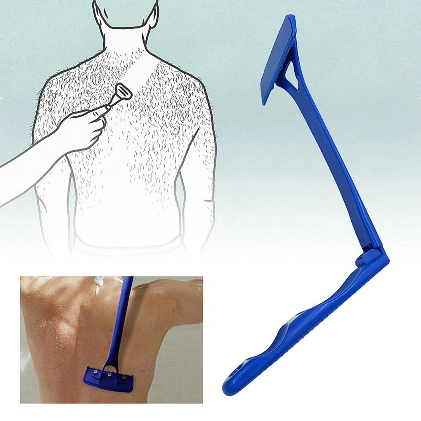 Rasoir - BackShavePro™ - Bleu