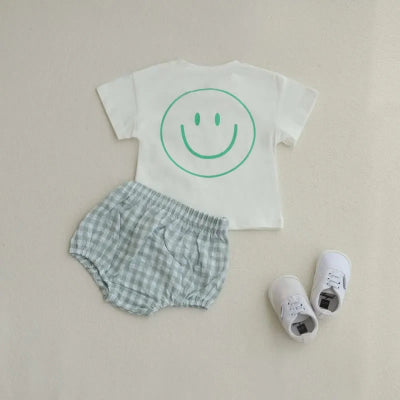 Ensemble Bebe - CarréDouceur™ - Vert