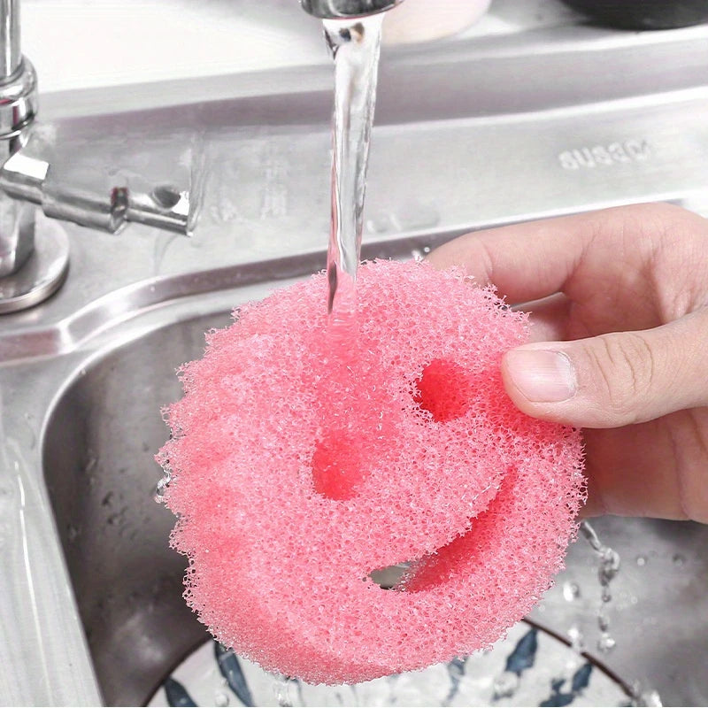 Eponge Smiley - SpongeJoy™ - Rose