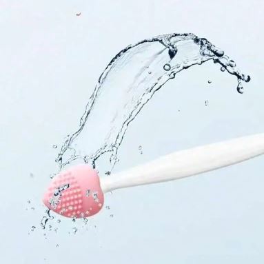 Brosse Nettoyante pour le Visage - DoubleSilkBrush™ - Cœur Rose