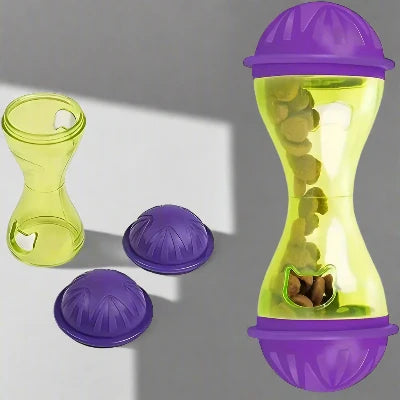 Jouet Interactif pour Chien - FeedBall™ - Sablier
