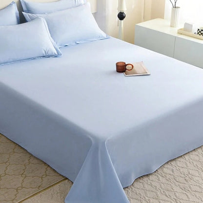 Drap Housse - LinoSoftSheet™ - Bleu Ciel