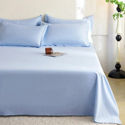Drap Housse - LinoSoftSheet™ - Bleu Ciel