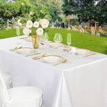 DiningTableCover™- Blanc