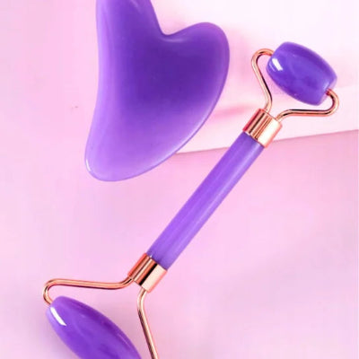 Rouleau Massage Visage - ZenRoller™ - Violet