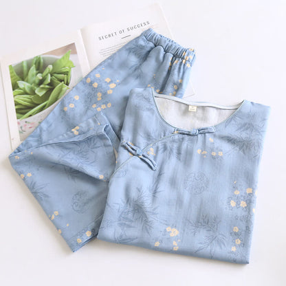 Pyjama Femme - CozyBambooPajama™ - Bleu Ciel