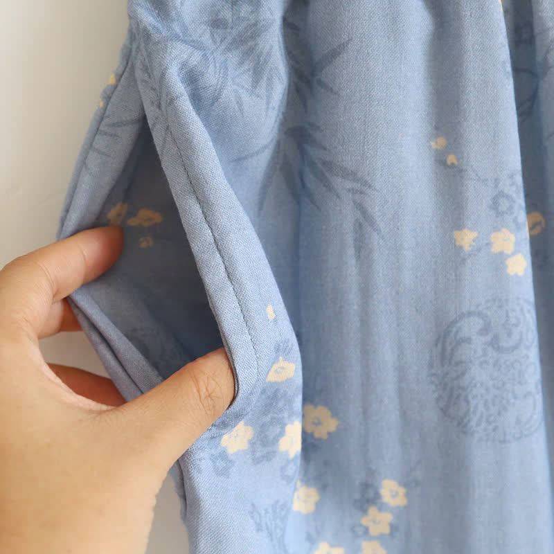 Pyjama Femme - CozyBambooPajama™ - Bleu Ciel