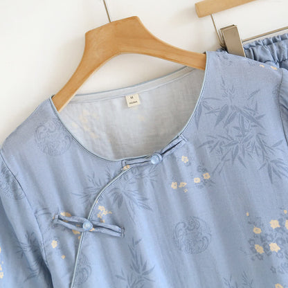 Pyjama Femme - CozyBambooPajama™ - Bleu Ciel