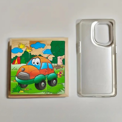 Puzzle en Bois - CubeMontessori™ - Moyens de Transport