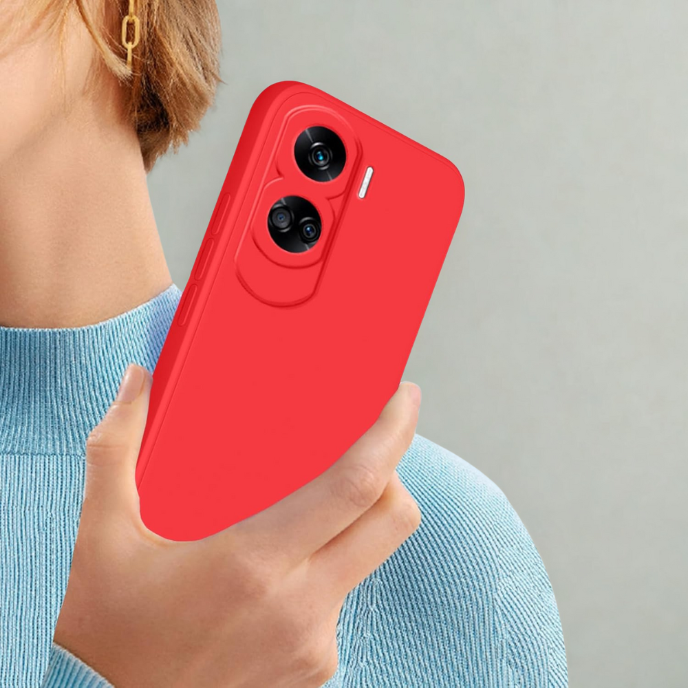 Coque Honor 90 Lite - FlexiSilic™ - Rouge Passion