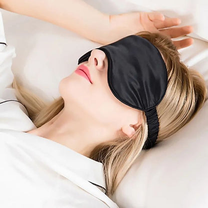Masque de Sommeil - SilkDreamer™ - Noir